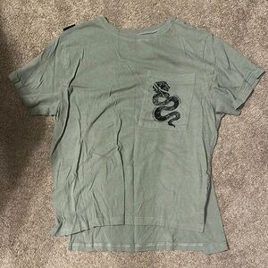 Taylor Swift Reputation T-Shirt with Snake Design